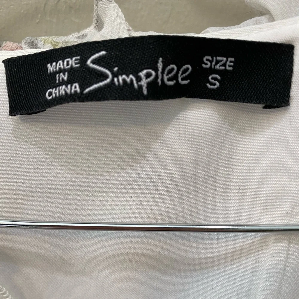 Simplee | Floral Midi Dress | VGUC | Size S - Picture 5 of 7